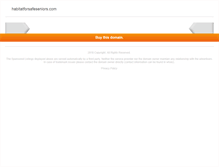 Tablet Screenshot of habitatforsafeseniors.com